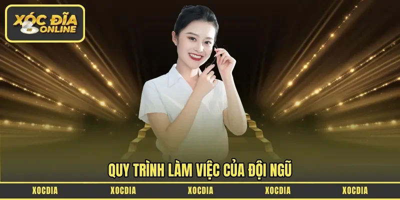 Quy trình làm việc của đội ngũ